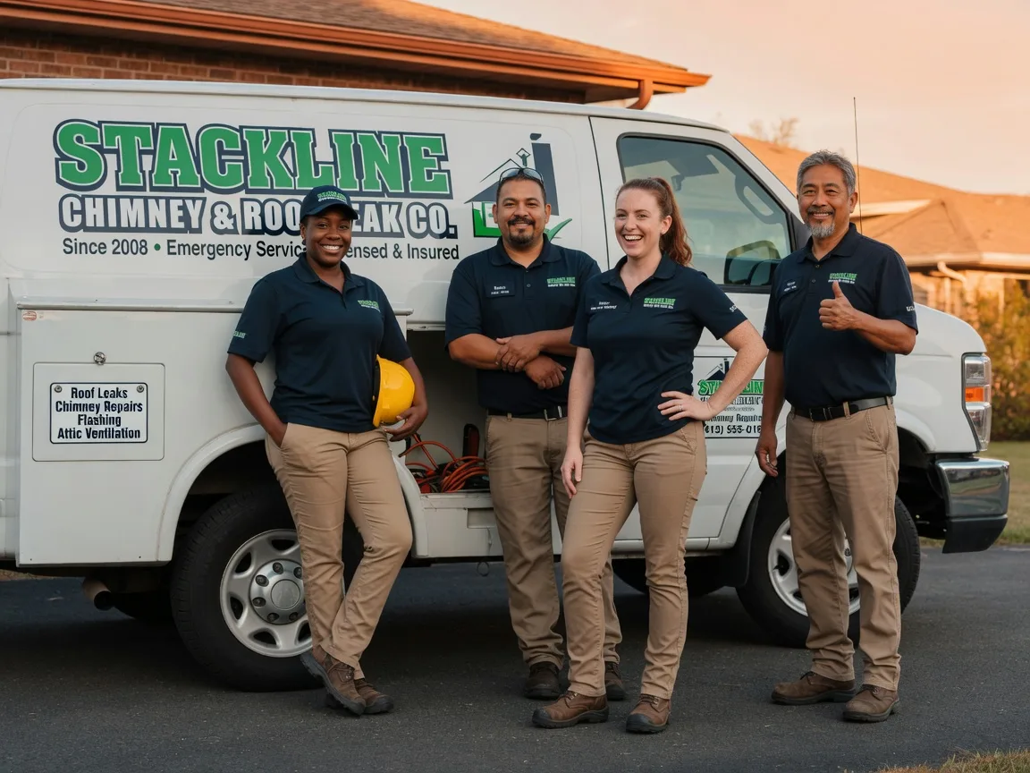 Chimney flashing repair company in Searcy, AR